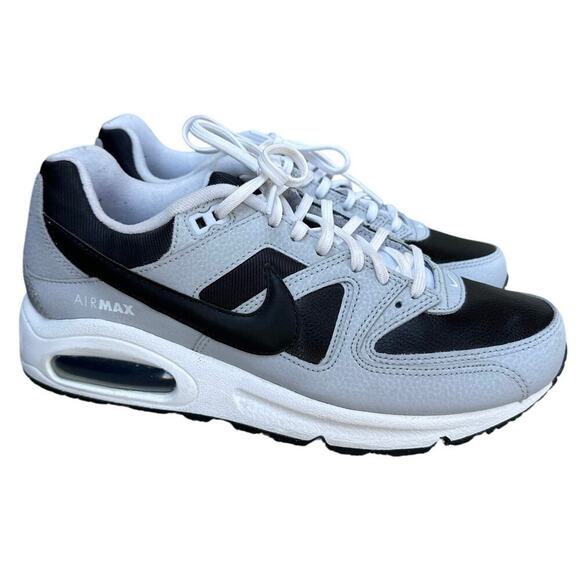 Women’s Nike Air Max Command Premium Black Gray Casual Shoes Size 9.5 718896 - Picture 1 of 8